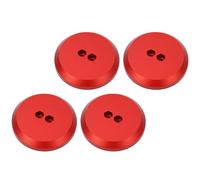 RASTKY Jack Puck Disco de Elevación de Aleación de Aluminio Rojo para C5 C6 C7 C8, Fácil Instalación para Vehículos en Posición Baja