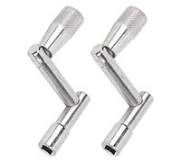 RASTKY Juego de 2 Llaves de Tambor en Forma de Z con Diámetro Interior de 0,55 Cm, Ideal para Caja y Tambores de Marcha, para Ajustar y Afinar Fácilmente el Parche del Tambor Palabras Clave Llave