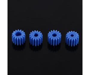 RASTKY Juego de 26 Piezas de Engranajes Helicoidales y Manguitos de Husillo de Plástico, Motores de 2 Mm/2,3 Mm/3 /,17/4, Accesorios Ideales para Juguetes, Aviones, Modelos de Automóviles, Robots