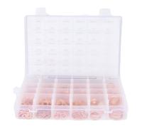 RASTKY Juego de Arandelas Trituradoras de Aceite Métricas de Latón de Primera Calidad para Accesorios Hidráulicos Marinos de Automotriz Industrial