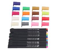 RASTKY Juego de Bolígrafos de Punta Fina con Adaptador de Bolígrafo de 29 Uds para Maker 3, Amplias Aplicaciones para Calcomanías y Plantillas Personalizadas, Material ABS