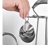RASTKY Juego de Embudos de Cocina de Acero Inoxidable para Aceite de Condimento, 3 Tamaños de Embudos de Cocina de Metal, Herramientas de Colador para Transferencia de Líquidos, de Acero Inoxidable