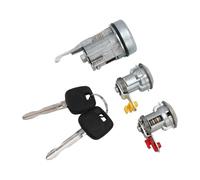 RASTKY Juego de Llaves de Cilindro de Cerradura de Encendido de Puerta de Seguridad Mejorada Juego de Cilindro de Cerradura de Puerta Delantera de Larga Duración para FJ70 FJ73 FJ75 HJ75 para