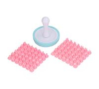 RASTKY Juego de Sellos del Alfabeto, Sellos de Letras, Forma Segura y Flexible, Herramienta para Hornear Pasteles, de Letras Fondant, Sello Impress