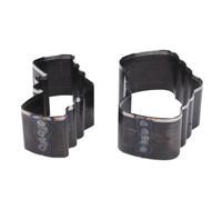 RASTKY Juego de Troqueles de Corte con Forma de Zapato de Metal, Cortador de Cuero Preciso para Manualidades, Fabricación de Joyas, 2 Troqueles Huecos para Entusiastas de la Artesanía