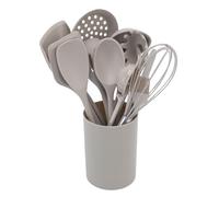 RASTKY Juego de Utensilios de Cocina de Silicona Antiescaldaduras, Soluciones de Almacenamiento Prácticas para Cocinas Contemporáneas, Juego de Utensilios de de Silicona de 13 Piezas