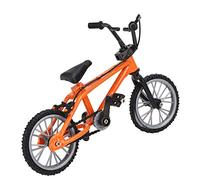 RASTKY Juguete Artesanal para Bicicleta de Carreras con Diseño Retro y Cuerda de Freno, Excelente Decoración de Escritorio para Niños, Aleación y Plástico de, Amarillo (Orange)