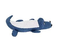 RASTKY Juguete de Peluche de de Cocodrilo de Simulación Resistente a Las Mordeduras, Juguete Ligero para Mascotas con Sonido Vocal para la Salud, Tiempo de Juego para Cachorros, 11,8x6,7 Pulgadas