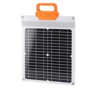 RASTKY Kit de Panel Solar de 20 W con Multifuncional, Fuente de Alimentación de Emergencia Respetuosa con el Medio Ambiente para Actividades Al Aire Libre con Energía Solar