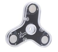 RASTKY Kit de Práctica de Soldadura con Giroscopio Giratorio LED, Proyecto Educativo Desafiante para Niños y Adultos, PCB Electrónico para Educación Familiar