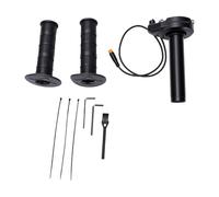 RASTKY Kit de Puño Acelerador con Cable, Acelerador de Giro Completo con Conector de 3 Pines, 12V 72V 7/8 Pulgadas para MacFox X1 X1S HappyRun G300 Pro Freego X2 Pro