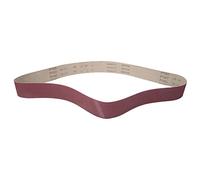 RASTKY Kit Práctico de Correa de Lijado Circular, Grano 60-320, 10 Unidades, GXK51-B de óxido de Aluminio de 1220x50mm para Entusiastas del Bricolaje (120#)