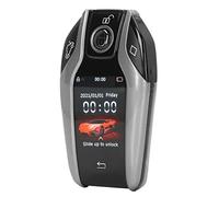 RASTKY LCD Smart Car Key Remote Ingresos sin Llave, Operación de Pantalla Táctil, Llave sin Control de Distancia, Función Anti -Poste, Adecuada para Propietarios de Automóviles (Silver)