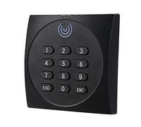 RASTKY Lector de Tarjetas Wiegand de 125 KHz con Indicador LED para Control de Acceso de Seguridad, Rango Cercano de hasta 3,9 Pulgadas, Diseño Impermeable IP65, Color Negro
