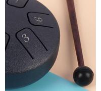 RASTKY Lengua de 6 Notas de 3,8 Pulgadas, Juguete de Rompecabezas de Instrumento de Percusión - Sonido Relajante y Curativo (azul oscuro)