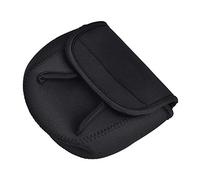 RASTKY Leo Bolsa Duradera para Cubierta de Carrete de Pesca, Material SBR Suave e Impermeable, Adecuada para Carrete Giratorio, Negro, 1 Unidad (Talla pequeña)