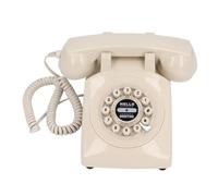 RASTKY Libro de Visitas con Grabación de Voz, Grabación de 120 Horas, Mensajes de Estilo Retro para Reuniones de Bodas, Invitados Estéticos Vintage, Material ABS (Beige)