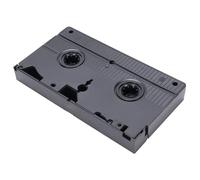 RASTKY Limpiador de Cabezales de Vídeo VHS, Tecnología Húmeda Eficaz para el Mantenimiento del Reproductor VCR, Kit de Limpieza Reutilizable para Reproductor VHS, Negro