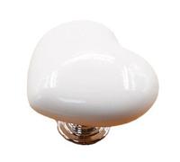 RASTKY Limpiador de Inodoro en Forma de corazón: Ayudante Conveniente para Mujeres con Uñas, Descargador de Inodoro Fácil de Usar en Baños Públicos (WHITE)