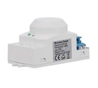 RASTKY Luz de Movimiento de Microondas Inteligente con Detección de 360 grados: Control de Movimiento de 220-240 V con Ahorro de Energía Uso en Interiores/exteriores, Compatible con Varios Tipos