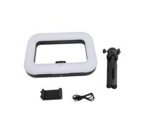 RASTKY Luz de Relleno para Teléfono de Mano, Equipo de Video para Teléfono Inteligente Regulable Recargable con Control Remoto Bluetooth, para Transmisión en Vivo, (Modelo Estándar con Trípode