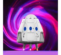 RASTKY Luz Nocturna de Proyección de Estrellas de Cápsula Espacial con Control Remoto para Decoración de Habitaciones, Adecuada para Fiestas, 1 Luz Nocturna de Estrellas Incluida