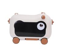 RASTKY Maleta Ride On, Equipaje de Aerolínea Multifuncional Innovador de Gran Capacidad para Niños, Maleta de Viaje para Embarque (Brown)