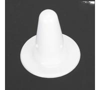 RASTKY Máquina de Ordeño Juego de 3 Pezones para Vacas Accesorio para Ganado Saludable, Resistente y de Plástico Blanco, Previene la Contaminación de la Leche para Productores Lecheros (WHITE)