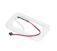 RASTKY Marco Selector de Monedas con Flash LED Colorido, Material ABS de, Fácil de Instalar, para Máquinas de Entretenimiento (Marco de luz Colorido para Operador de Monedas)