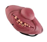 RASTKY Máscara Divertida de Media Cara para Cosplay de Payaso de Látex, Decoración Espeluznante para Fiesta de Halloween, Material de Látex para Carnaval (Colores variados)