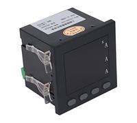 RASTKY Medidor de Corriente Digital LED Trifásico con Función para Gestión Eléctrica Silicona ABS 1 Medidor de Corriente