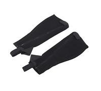 RASTKY Medio Ecuestre de Malla Flexible de 2 Piezas para niños: Elegante Equipo Protector de Cuero Sintético para Montar, Ajuste Cómodo con Longitud Completa y Cierre de Botón (CXL)