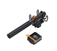 RASTKY Micrófono Inalámbrico de Doble Canal VM40 con Grabación de 48 KHz/32 bits, 32 G Integrado, para Cámara, Teléfono Inteligente, Video de PC, Micrófono Súper Cardioide con Memoria (VM40)