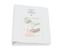 RASTKY Mini álbum de 64 Bolsillos, Estuche Cálido para Imágenes Instantáneas Diarias para Cámara, Regalos Creativos, Práctico Almacenamiento de Fotos de 8,5x6cm