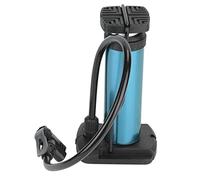 RASTKY Mini Bomba de Piso de Bicicleta de Alta Presión Duradera para Todos los Ciclistas, Bomba de Aire Portátil y Estable para Válvulas Americanas y Francesas (Blue)