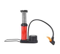 RASTKY Mini Bomba de Piso para Bicicleta con Indicador, Inflado Rápido, Bomba de Aire para Bicicleta Eléctrica, Motocicleta, Coche, Rojo, Alta Resistencia para Viajar