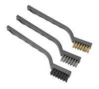 RASTKY Mini Cepillo de Alambre, Herramienta de Limpieza con de Plástico de Acero Duradero para Bonsái, Jardín, Tronco de árbol, Rebabas para Todos los Niveles de Entusiastas del Bonsái, Principiantes