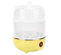 RASTKY Mini Olla para Huevos Doméstica de Acero Inoxidable, Caldera para Huevos de Doble Capa, Caldera para Eléctrica Duradera para Desayuno Nutritivo, Accesorio de Cocina