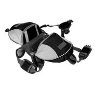 RASTKY Mochila para Silla de Montar para Perros, Bolsa para Silla de Montar para Perros, Mochila de Viaje para con Bolsillos Laterales, Pequeños, Medianos y Grandes, Equipo de Senderismo Ligero para