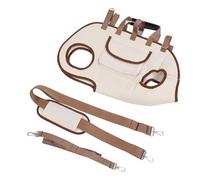 RASTKY Mochila Portátil de Tracción Multifuncional con Eslinga para Perros, Bolsa Transpirable para Gatos para Exteriores, Elegante Portabebés para Mascotas (S)