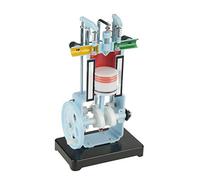 RASTKY Modelo de Motor de Instrumento de Enseñanza de Física: Fácil de Usar, Diseño Compacto, Monocilíndrico de Cuatro Tiempos, Curso de Física de Escuela Secundaria