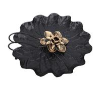 RASTKY Moderna y Minimalista Bandeja Redonda de Metal para Toallas de Papel y Servilletero con Barra ponderada: Solución de Almacenamiento Elegante para el Hogar, Bar, Salón de té, Hotel Espacios