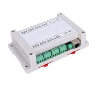 RASTKY Módulo de Control Remoto con Interruptor de relé de 8 Canales, Que Garantiza un Control de Acceso Seguro a Través del Puerto Ethernet TCP/IP RJ45 (White)