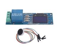 RASTKY Módulo de Interruptor de relé de Huellas Dactilares con Pantalla OLED Integrada para Cajas Fuertes de Huellas Dactilares, Programación Directa para Aplicaciones IoT