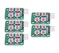 RASTKY Módulo de Interruptor de Teclado de Escaneo Duradero 2x2 Fácil de Instalar para Bombillas, Cadenas de Luces LED, Excelente Material