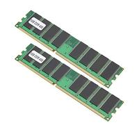 RASTKY Módulo de Memoria DDR de 1 GB de 2 Piezas de para Computadoras de Escritorio, Rápida Disipación de Calor y Larga Vida útil, para Tecnófilos