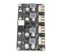 RASTKY Módulo Rápido de 4 Vías - Alta Eficiencia de 12 V/24 V a QC3.0 Potencia USB La Placa del Convertidor Carga con Soporte Protocolo Múltiple, Protección contra Sobrecorriente y Baja Temperatura