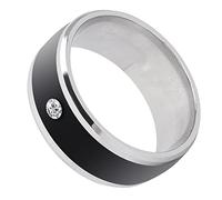 RASTKY NFC Smart Ring Dispositivo Portátil Mágico Impermeable para Teléfono Móvil, Desbloqueo de Cifrado de Datos Personales para Protección de la Privacidad, Ideal para Uso Diario (Talla 13)