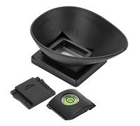 RASTKY Ocular del Visor de la Cámara Ocular del Visor de Goma de 22 Mm con Cubierta Superior para Zapata Fría 5D2 5D 6D Protector del de Repuesto para Cámara 80D 70D 60D