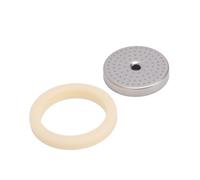 RASTKY Pantalla de Potencia Compatible con BrevilleES450ES500 con Cónico, Filtro de Acero Inoxidable de 54 Mm, Extracción y Perfeccionamiento de café Optimizados